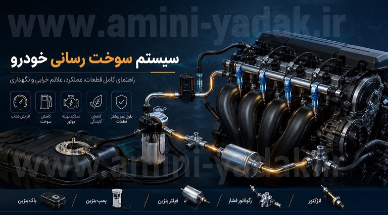 راهنمای کامل و جامع سیستم سوخترسانی خودرو