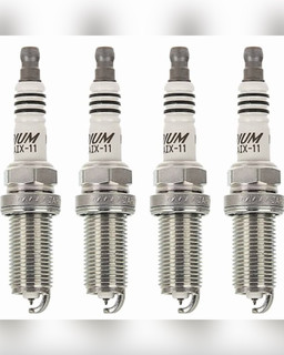 شمع سوزنی ایریدیوم پایه بلند NGK انجیکا به شرط اصل کد ۶۶۱۹(LFR6AIX-11)| ژاپن- تخفیف ویژه